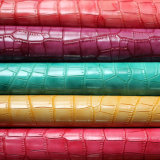 PU Leather for Bag (9144) Crocodile Pattern