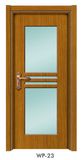 Glass Front Door, Lacquer Wooden Door, Composite Wooden Interior Door (WP-23)