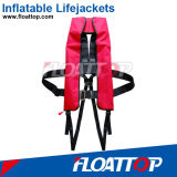 Style as Crewfit Yacht Cruising 150n Inflatable Life Vest Wtih Harness (FTIN-VT10)