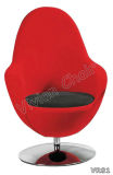 New Design Swivel Red Egg Chair 81#