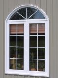 Good Quality Aluminum Casement Window with Top Arch