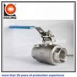 Stainless Steel Thread Ball Valve with Lock Device