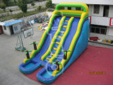 Jungle Double Lane Inflatable Water Slide with Climbing Chsl236