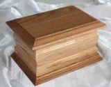 Ash Solid Wood Cut Urn