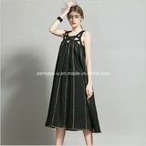 Stripe Dye Women Fashion Long Beach Maxi Dress