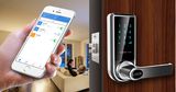 Digital Secure Keyless Door Lock Smart Lock Use Mobile Unlock