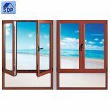 European Standard Double Glazing Aluminum Casement Windows
