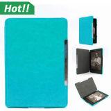 2015 New Arrival Cheap Wholesale Pocket Book Protective Case for Kindle 4 5 Sky Blue