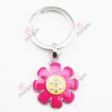 Flower Key Chain with Rhinestone (KC)