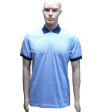 Jersey Polo Shirts in Blue for Men