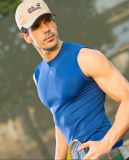 Men's Fashion Printing Compression Fitness Top Sports Wear / Gym Wear