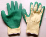 Cotton Line Latex Gloves