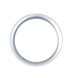 Silver Loudspeaker Adornment Circle (DH-5112)