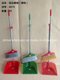 Cheapest Home Plastic Broom with Dustpan Set