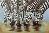Hot Sale Canvas Art Zebra Painting