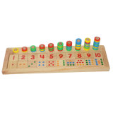 Wooden Count & Match Numbers Board (81945)