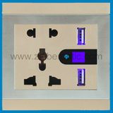 2014 New Design Universal USB Wall Switch Socket