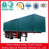 China Liangshan Factory Supply 3 Axle Box Trailer Cargo Semi Trailer