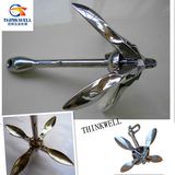 Hot DIP Galvanized Marine Grapnel Folding Anchor for Boat