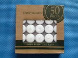 Long Burning White Tea Light Candle From Professional Manufacturer