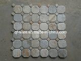 Natural Slate Wall Stone Mosaic of Cultured Decorative Stone