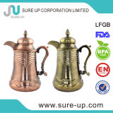 ABS Plastic Arabic Brass Middle East Thermos Vacuum Water Jug, Coffee Pot