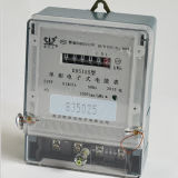 Single-Phase Electronic Prepaid Register Display Kwh Meter