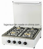 Glass Cover 4 Burners Table Gas Cooker