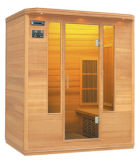 Red Cedar Far Infrared Sauna Room for 4 Person (FIS-04LC)