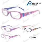 Children Acetate Optical Eyewear with Rubber Decoration (OAK512055)