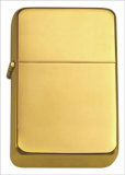 Metal Promotional Gifts Golden Brass Oil Lighter
