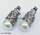 Fashion 316L Stainless Steel Pearl Women Earrings (EB0016)