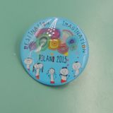 Custom Printed Logo Pin Badge for Sale