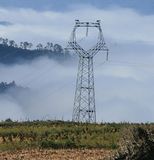 Single Loop Power Transmission Line Angular Tower