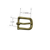 Metal Belt Buckles Manufacturer Custom Pin Buckles (inner size: 1inch)