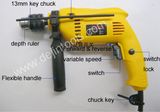 13mm Impact Drill of Power Tools with Copper Motor