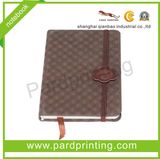 Rubber Band PU Leather Notebook (QBN-48)