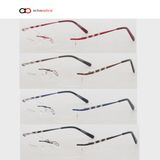 2015 Cheap Metal Rimless Eyewear (FR437)