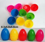 New Plastic Empty Easter Surprise Egg Capsule Toy for Vending Machine