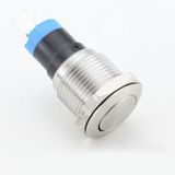 Metal Push Button Switch Flat Round