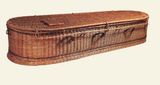 Wicker Coffin