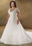 Plus Wedding Dress, Evening Dress(PWSJ065)