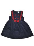 Children/Kid/Girl Corduroy Dress/Garment/Apparel (JDLN091)
