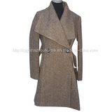 Women's Fashion Wool Overcoat -17