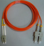 Fiber Optic (Fiber Optic Patch Cord, Duplex LC to SC) 
