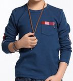 2014 Children New Fashion Long Sleeves Printed T-Shirt (YHR-13170)