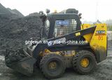 4 Wheel Drive 1ton Small Skid Steer Loader Used in Coal Yard (XT750)