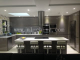 Gray Color Lacquer Finish Good Quality Kitchen Cabinet