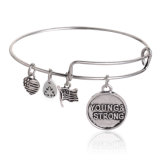 Young and Strong Fashion Classical Bangle