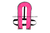 150n Pink Color Inflatable Life Jacket